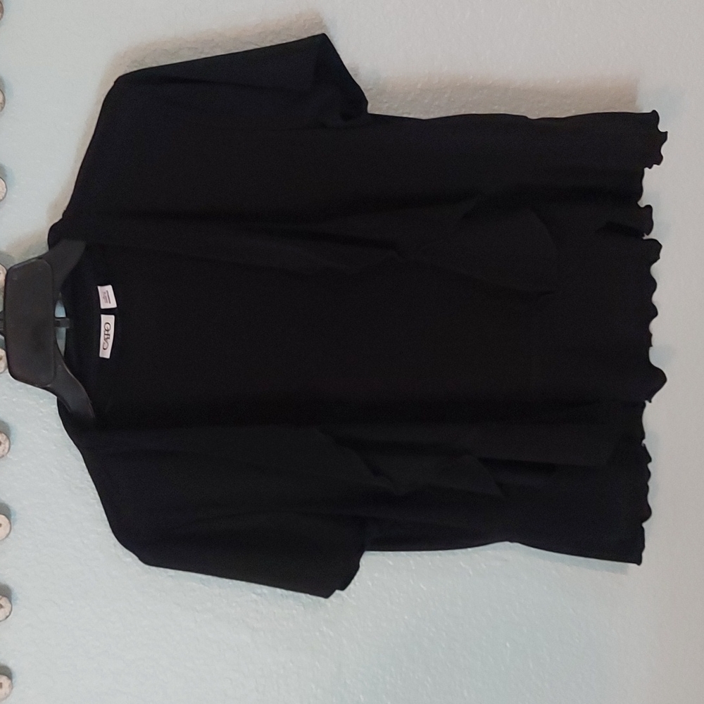 Black Short Sleeve Bolero